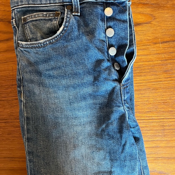 Denim Forum Yoko High Rise Slim Jean Aritzia size 26 - Picture 4 of 6